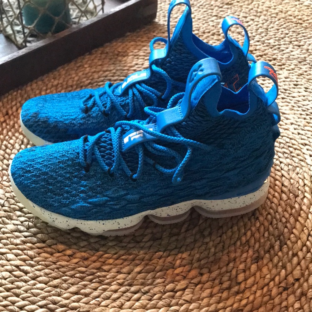 Nike LeBron XV Blue/Orange